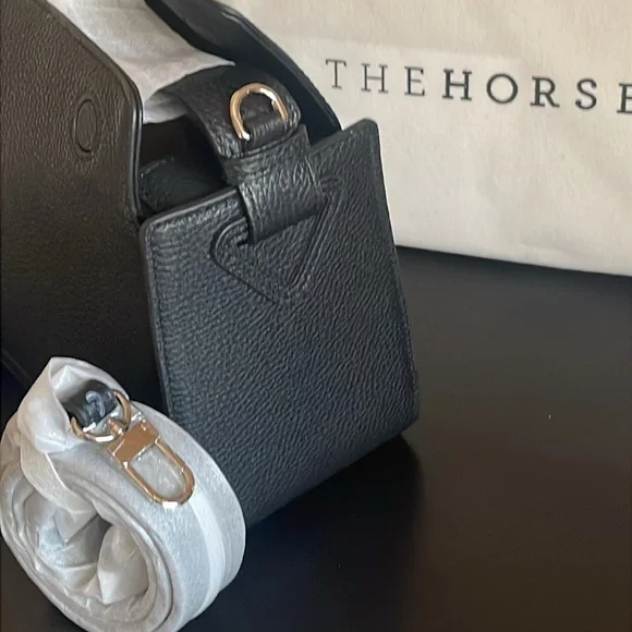 NWT The Horse Clementine Black w/ Silver Hardware - Picture 8 of 16